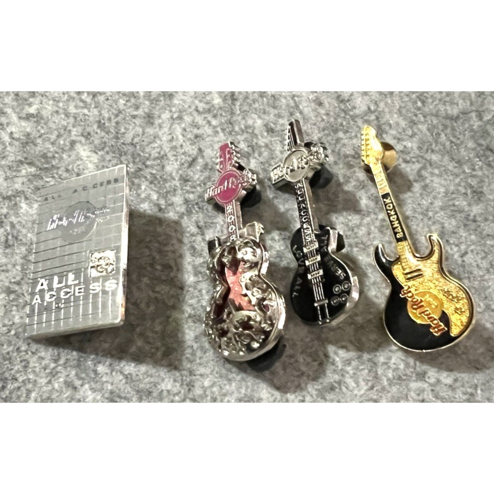 Hard Rock Cafe Pin Lot of 2 unique